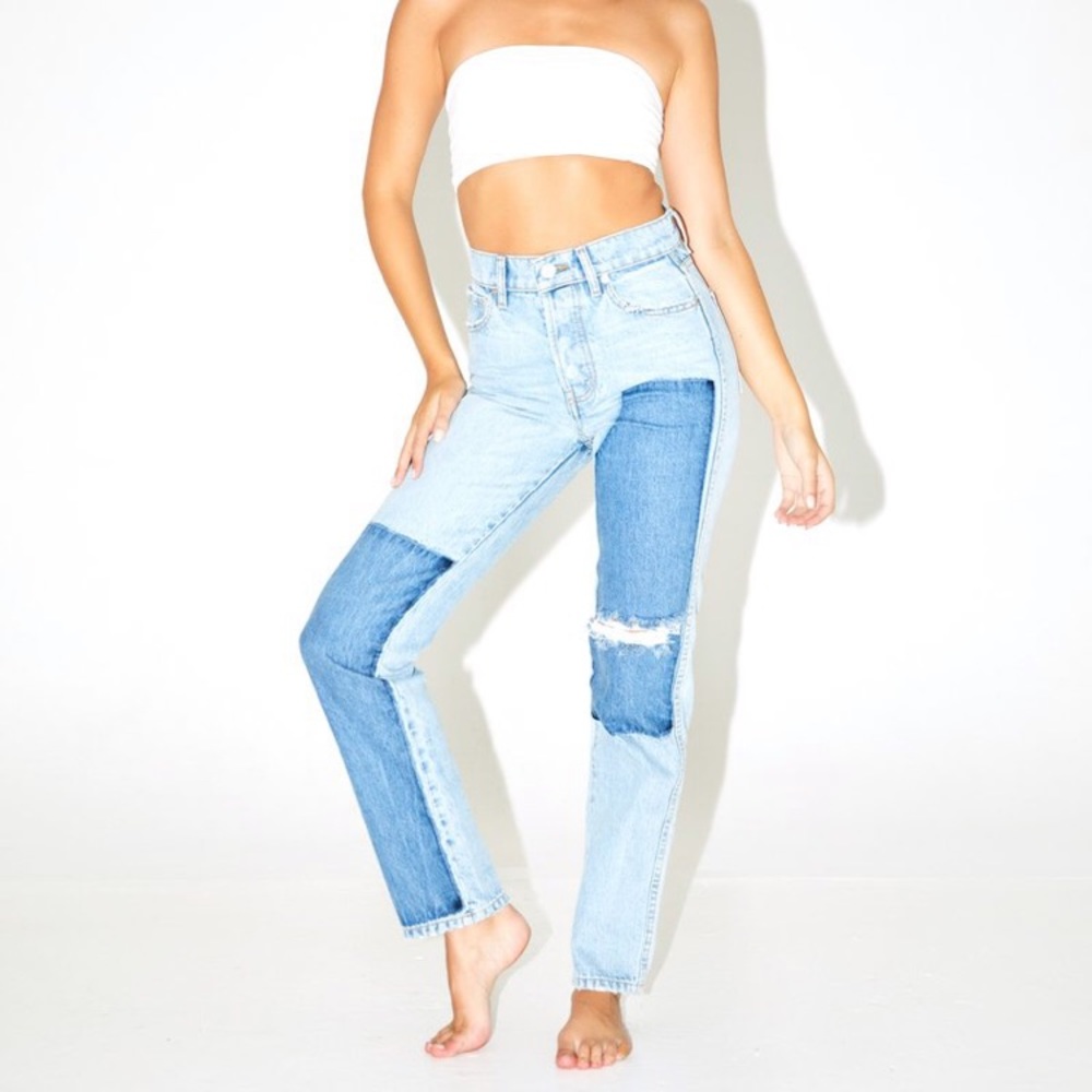 Revice denim under construction ex-boyfriend jean